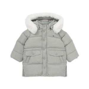 HP블루독베이비25년FW KH)퍼트리밍롱덕다운점퍼 45C1411410