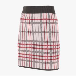 [엘르골프]24년 여성 가을 체크 니트 스커트 (SET) [6K64941]