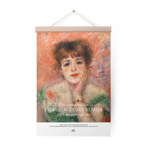 아트박스/아르누보 2026년 르누아르 명화 벽걸이 달력(A3 행잉우
