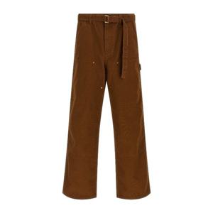 사카이 와이드 스트레이트 코튼 캔버스 팬츠 2500991S 642