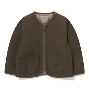 [빈]카키 노카라 패딩 점퍼BZ53JP02KK