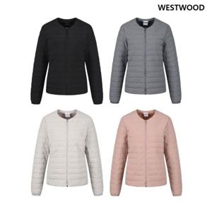 [웨스트우드] 여성 라운드 초경량 덕다운 패딩자켓 (4컬러) WP4WTDL180