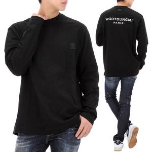 25FW 우영미 백 로고 롱 슬리브 W253TS17713B