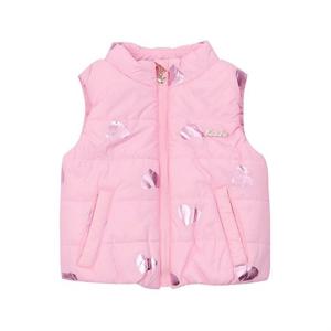 [프렌치캣(백)]PK 하트 패딩조끼 (Q45DKV010) 양말 증정