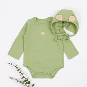 [오가닉맘]그리니긴소바디수트 MJFPQS03