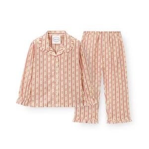 [오르시떼]여아동 G020 베이글베어RD 긴소매 파자마 세트 OR25FGGEG020