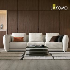 베야 4인 천연면피 소가죽 소파