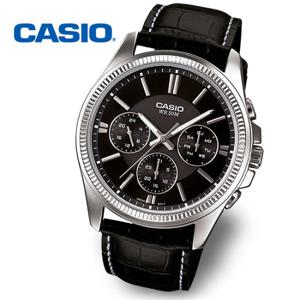 [정품] CASIO 카시오 남성 정장 가죽시계 MTP-1375L-1AVDF