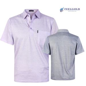 [필골드] PT861n865 PARKTOWN 실켓 1대1 반소매 카라티셔츠