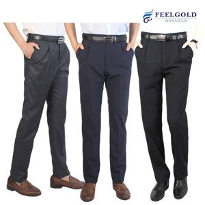 [필골드] 남성 여름 원턱 신사 정장바지 C80nC311