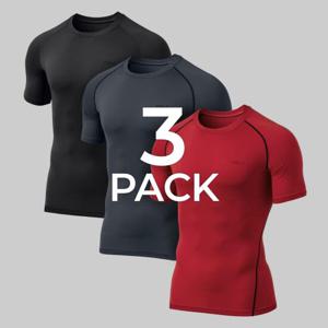 테슬라 언더레이어 라운드 반팔 3팩 TM-MUB20