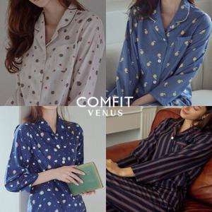 [컴핏 비너스] BEST 남녀 커플 잠옷,파자마 균일특가