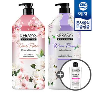 [애경] 케라시스 디어 플로라 샴푸/린스 1.5L x2개 +샴푸 180ml 증정