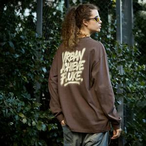 플루크 어반 라이프 오버핏 긴팔 티셔츠 FLT129 / 4color W