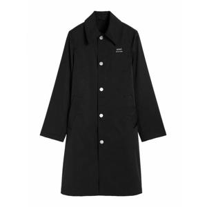 [AMI] 라프리마 여성 트렌치코트 코트 Spolverino 나일론 UJK542PA0007001 블랙 /8