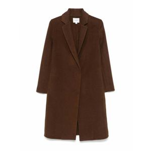 [VINCE] 라프리마 여성 숏 클래식 스트레이트 코트 VS11691429242 Brown /8