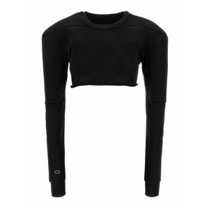 [RICK OWENS] 라프리마 여성 크루 넥 챔피언 X 스웨터 CW01E1708CHJG09 블랙 /8