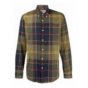 [BARBOUR] 라프리마 남성 셔츠 체크 코튼 MSH4992TN52 그린 /8