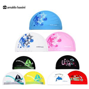 [아날도바시니]아동용 코팅수모 수영모자/수모/수영용품