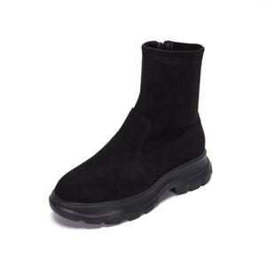 [무크]엠.무크 원콧 스판부츠 스웨이드 블랙 516223609UA