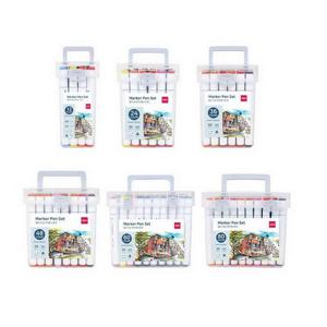 델리 삼각 트윈 스케치마카 24색