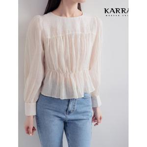 [카라]KARRA 밴드셔링라이트블라우스_KB3SBL104Q