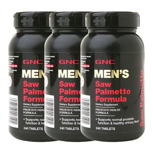 지앤씨 GNC 남성 쏘팔메토 포뮬라 240정 X3