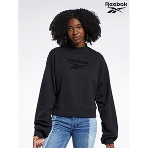 [리복]Reebok 공용 블랙 CL W U자넥 맨투맨 RETS1E094BK