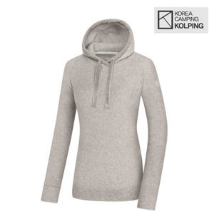 [콜핑]LD28 여성 겨울  폴라플리스 기모 보온 후드티셔츠  KTT4554W
