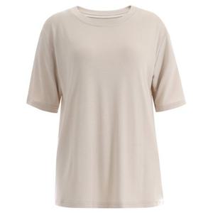 [샵앤]여성 국내산 레이온 루즈핏 실켓 반팔 티셔츠 DAI-WSH-1416-베이지