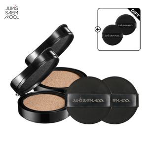 [커버] 정샘물 스킨 누더 커버레이어 쿠션 리필 2개  [퍼프 2매 증정]