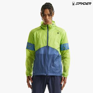 [스파이더] 남성 러닝 프로웹 윈드브레이커 자켓 SPHPCNJK231MLYL