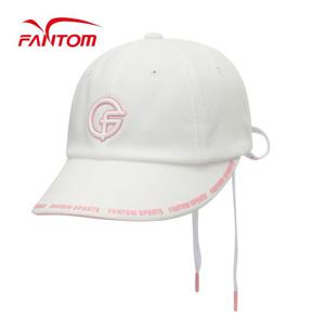 [팬텀] 여성 로고 포인트 뒷리본 볼캡 221C3CP654_WH