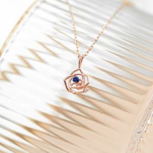 [GB] 블루로즈 탄생석 10K GOLD 비쥬참 LPT20069T