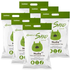 카르마 퀸오브샌드 누디 녹차 모래 X 6