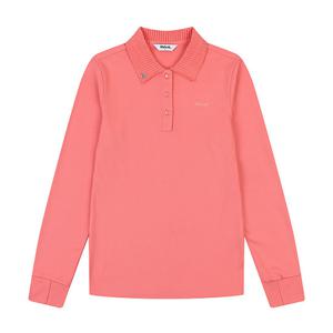 [볼빅어패럴] 여성 골프 피케 기모 티셔츠 VLTSN891_PK