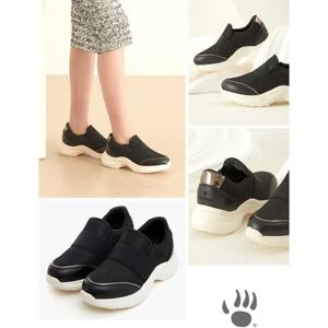 [베어파우(슈즈)]베어파우 BLISS 여성 키높이 슬립온 2091001블랙