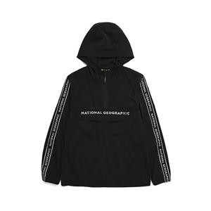 [내셔널지오그래픽 키즈] N211KJP090 아노락 후드 자켓 CARBON BLACK