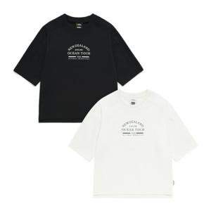 [내셔널지오그래픽 키즈] K242UTS990 수피마 7부 반팔 2종택 1