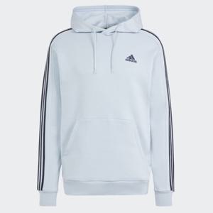 [아디다스(퍼포먼스)]남성 기모후드 3-스트라이프 플리스 후디 IS0004