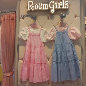 로엠걸즈 DP01 해지솔리드  원피스 RGOW2444P   RGRA2433C