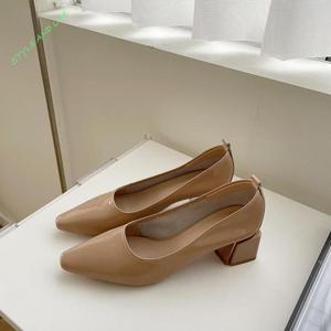 발편한 여성정장구두 펌프스 swm24035 애나멜베이지