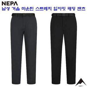 [네파][바지 패딩팬츠](7J71607)_남성 겨울 마운틴 솔리드 기본 패딩팬츠 바지