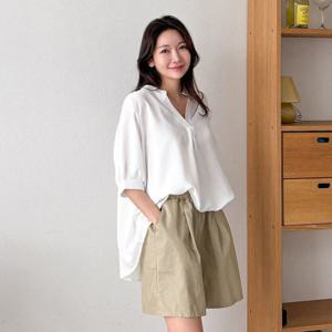 샵앤) 데일리 여성 바캉스 치마 반바지 AMI-WPT-3357-카키