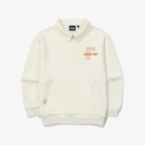 [휠라키즈] PQ 반집엎 에리 맨투맨 (FK2POG3401X_CRM)