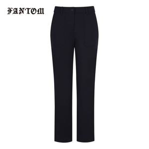 [팬텀] 여성 오비 밴딩 스판 기모 팬츠