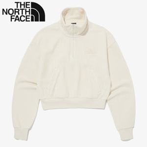 노스페이스 NM5MQ82B 여성 스위프트 벨루어 하프 반집업 티셔츠 KR