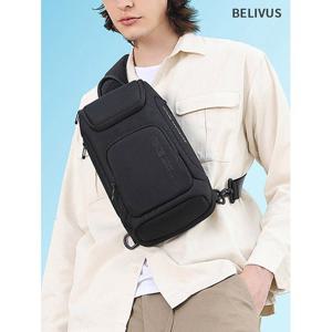 [빌리버스] 남자 슬링백 생활방수 크로스백 여행 가방 웨이스트백BSZ438