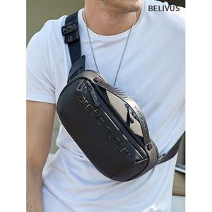[빌리버스] 남자 슬링백 웨이스트백 버클 여행 생활방수 크로스백 BSZ517