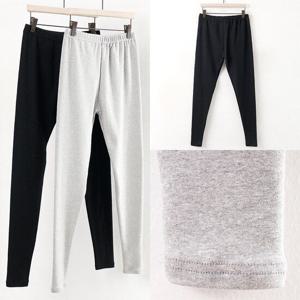 [아이우먼]리얼 빅사이즈 기모 스판 레깅스 WWw062 신축성 짱 굿 가을옷